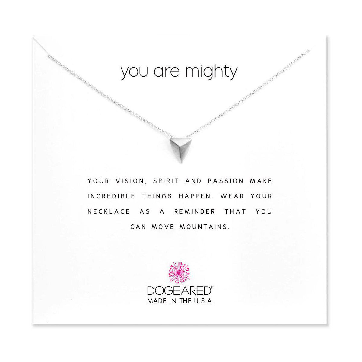 You Are Mighty Necklace