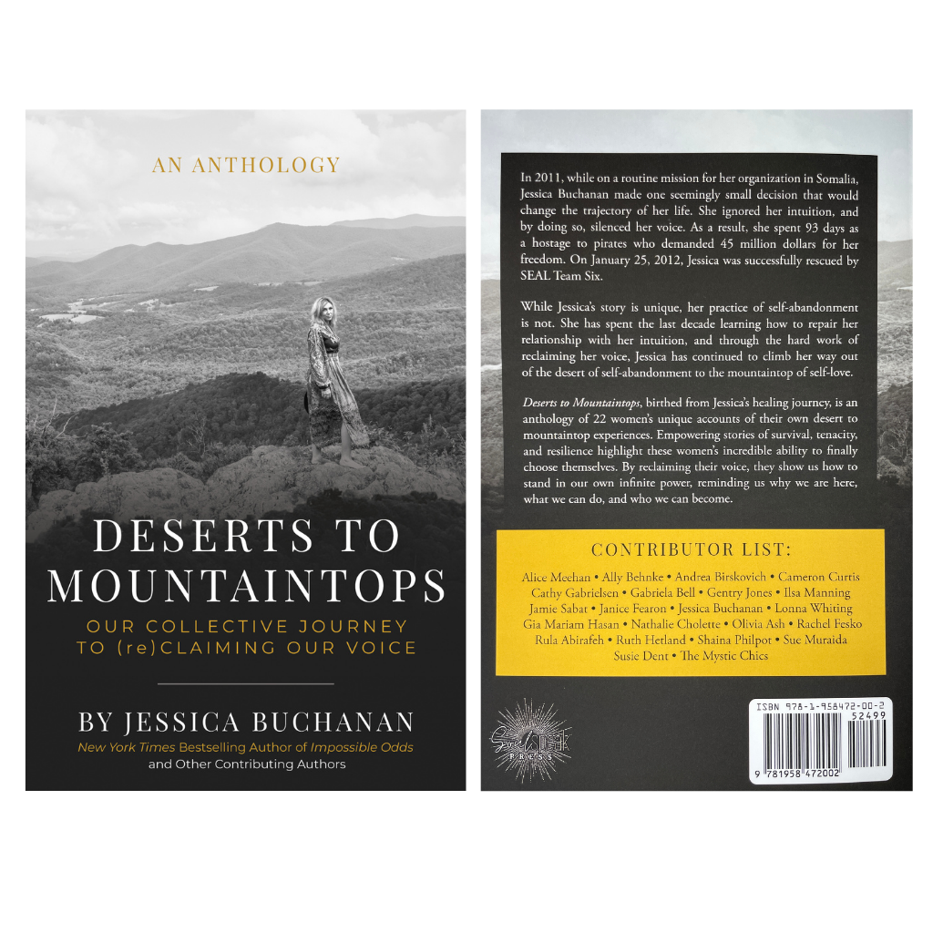 An Anthology. Deserts to Mountaintops: Our Collective Journey to (Re)Claiming Our Voice